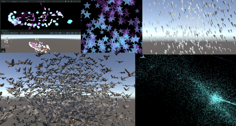 Compute Shader学习笔记(三)之 粒子效果与群集行为模拟